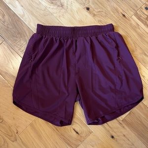 Zyia Wine Javelin Shorts Size L